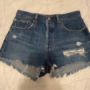 Levi denim shorts